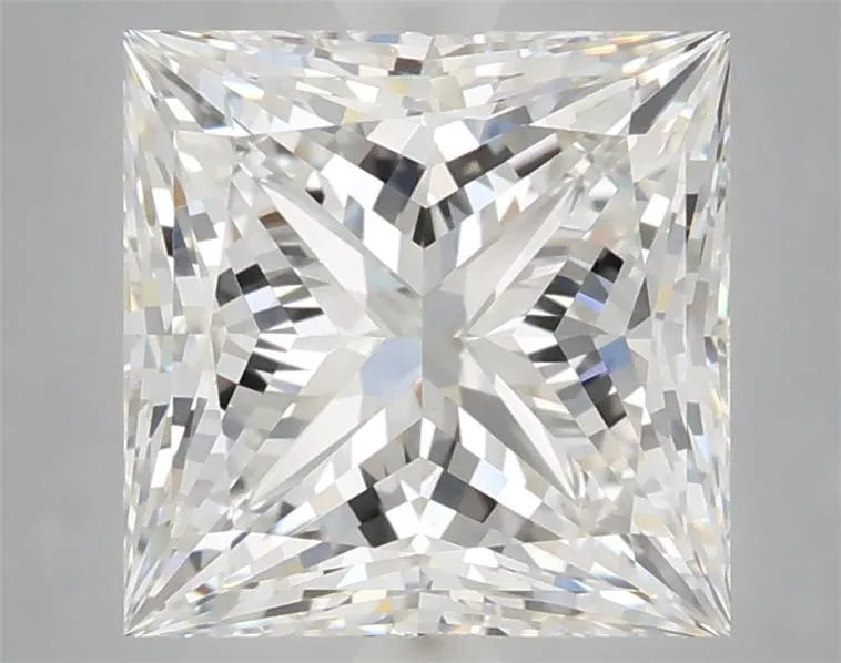 4.09ct Princess Lab Grown Diamond (Colour E, Clarity VVS2, IGI Certified)