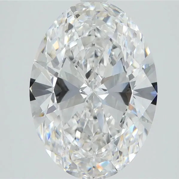 4.21ct Oval Lab Grown Diamond (Colour E, Clarity VVS2, IGI Certified)