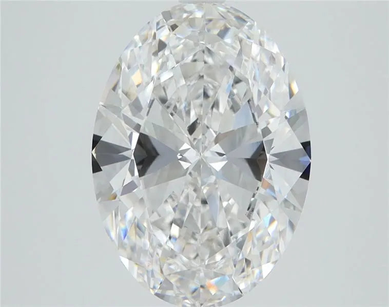 4.21ct Oval Lab Grown Diamond (Colour E, Clarity VVS2, IGI Certified)