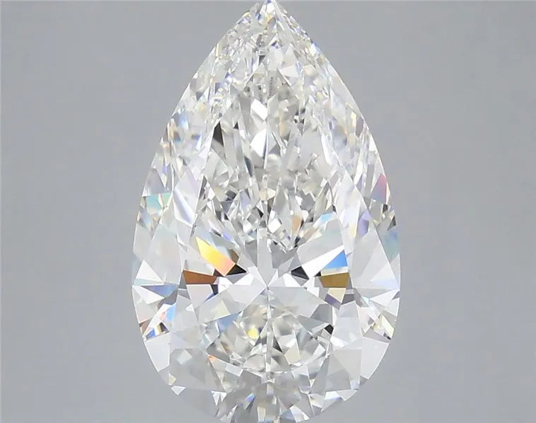 4.50ct Pear Lab Grown Diamond (Colour F, Clarity VVS2, IGI Certified)