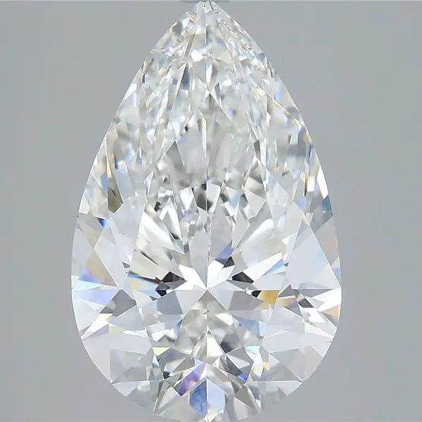 4.93ct Pear Lab Grown Diamond (Colour F, Clarity VVS2, IGI Certified)