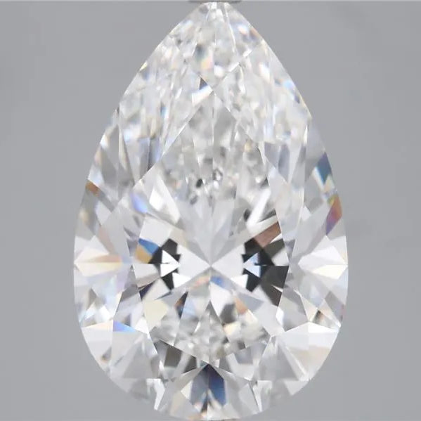 5.00ct Pear Lab Grown Diamond (Colour F, Clarity VVS2, IGI Certified)