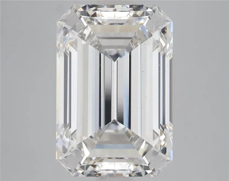 5.06ct Emerald Lab Grown Diamond (Colour G, Clarity VS2, IGI Certified)