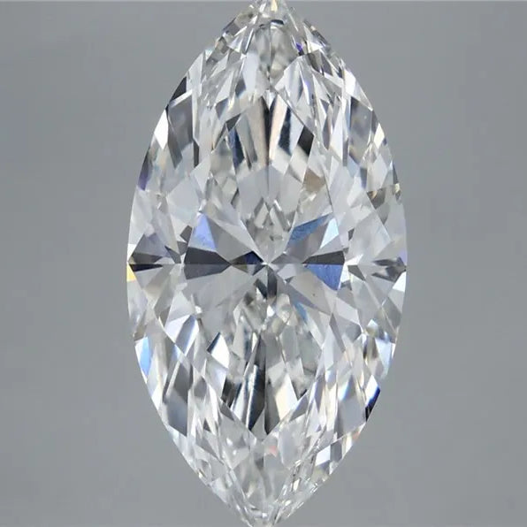 5.33ct Marquise Lab Grown Diamond (Colour F, Clarity VVS2, IGI Certified)