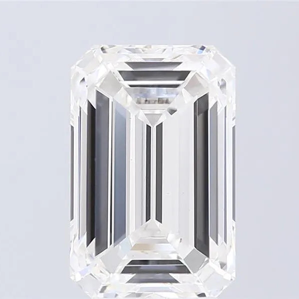 5.56ct Emerald Lab Grown Diamond (Colour F, Clarity VVS2, IGI Certified)