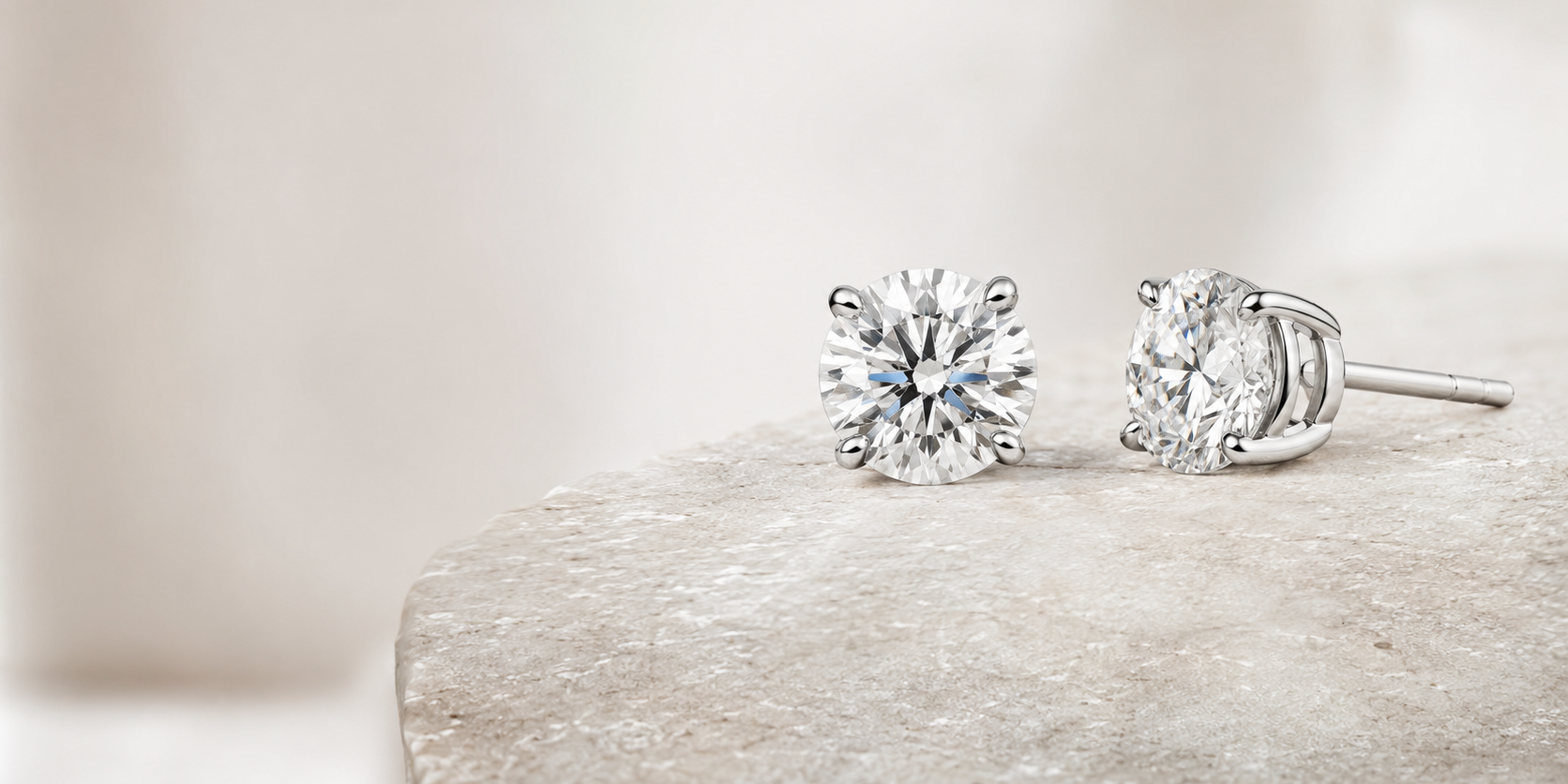 Lab-Grown Diamond Round Cut Studs