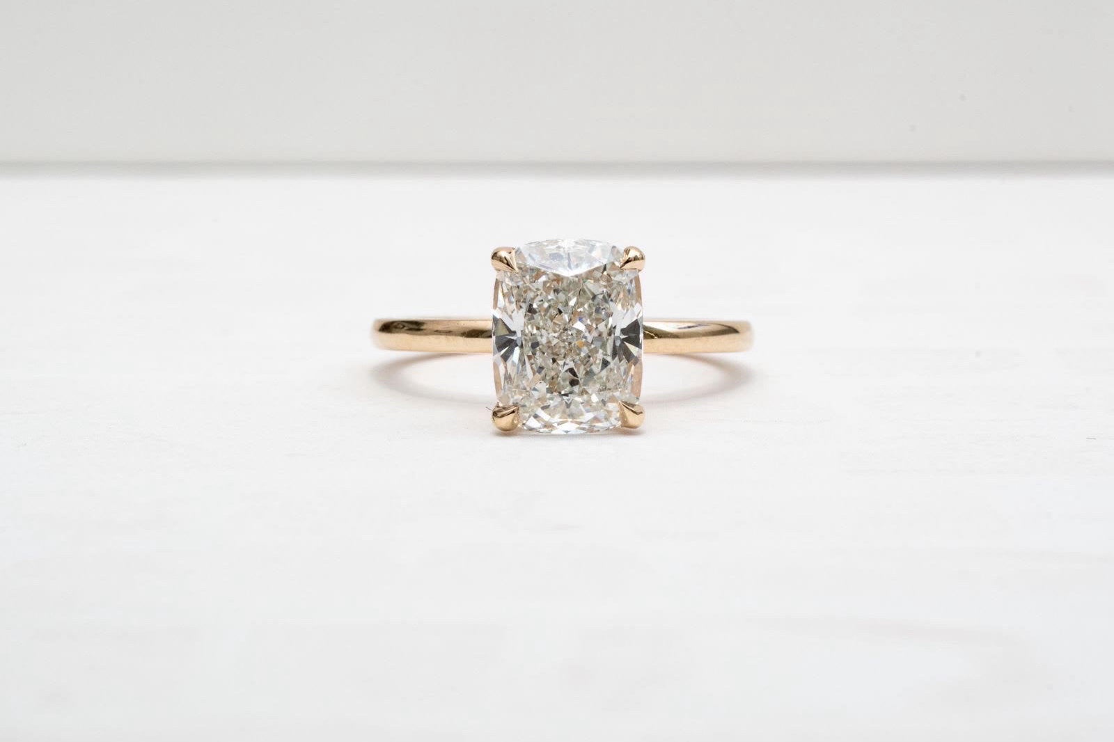 Jacob Mercari 14K Yellow Gold Custom Engagement Ring Blog Post