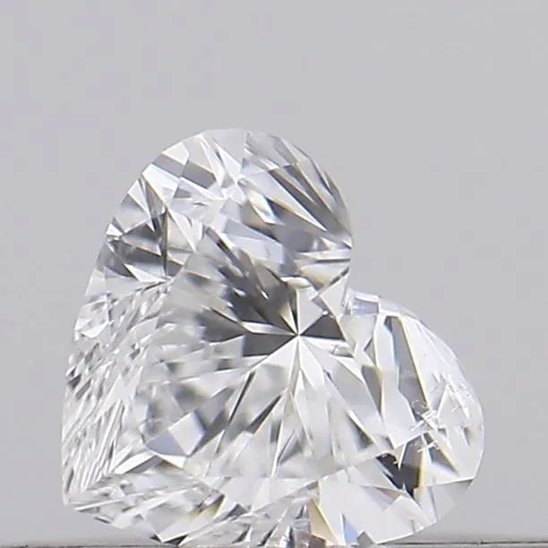 0.18ct Heart Natural Diamond (Colour E, Clarity SI2, GIA Certified)