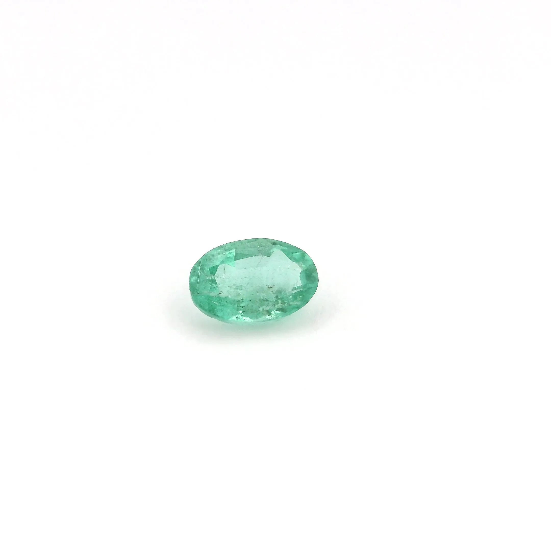 0.43ct Oval Natural Emerald (Colour Green, Clarity Slightly Included, Cut Faceted)