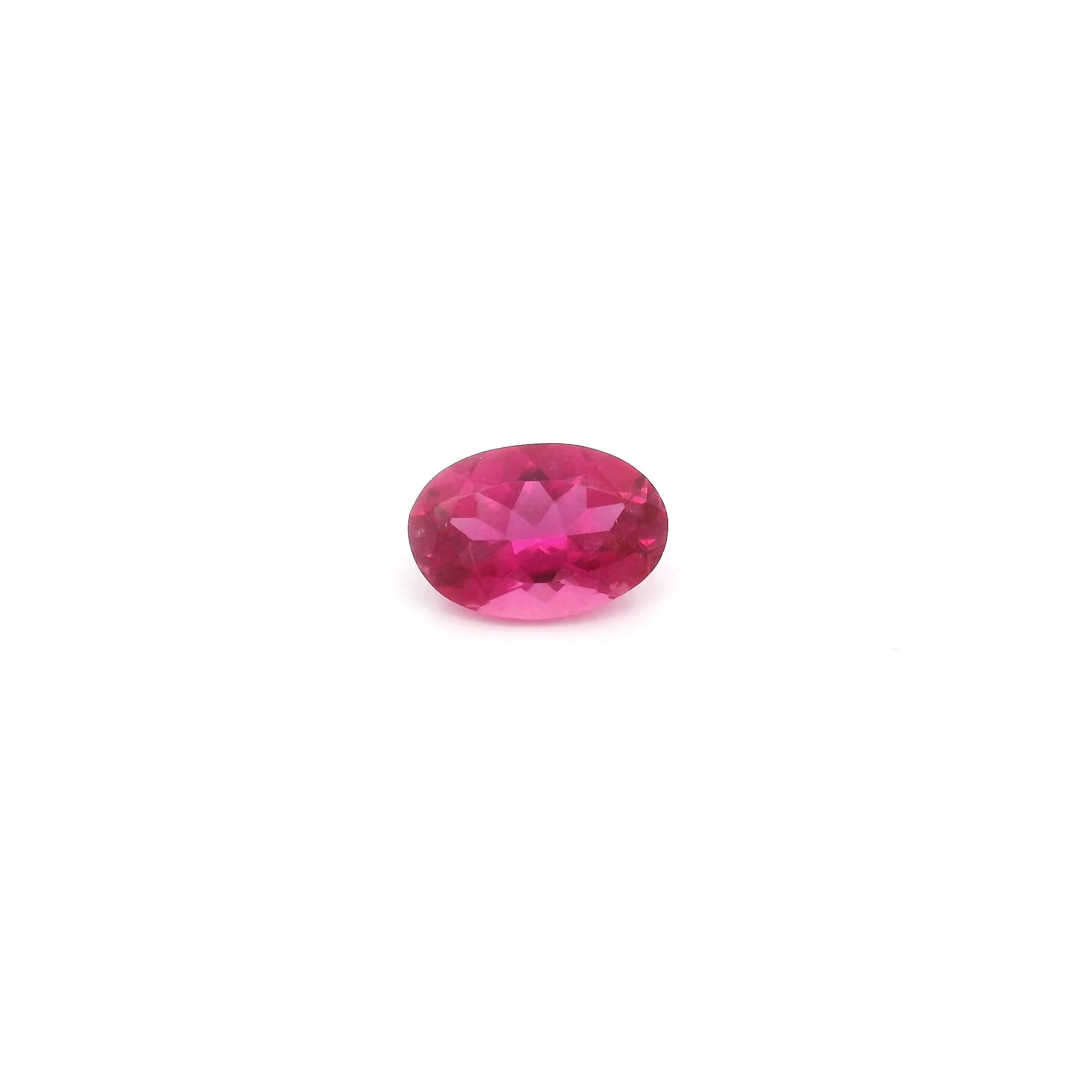 0.45ct Oval Natural Tourmaline (Colour Pink, Clarity Eye Clean, Cut Faceted)