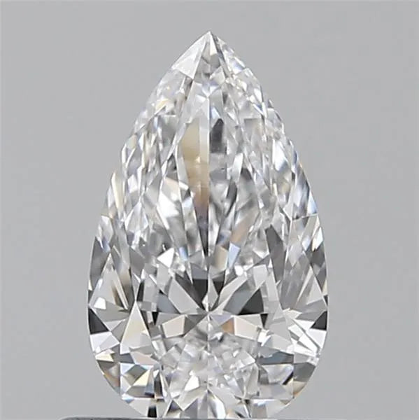 0.50ct Pear Natural Diamond (Colour D, Clarity VS2, Cut EX, GIA Certified)