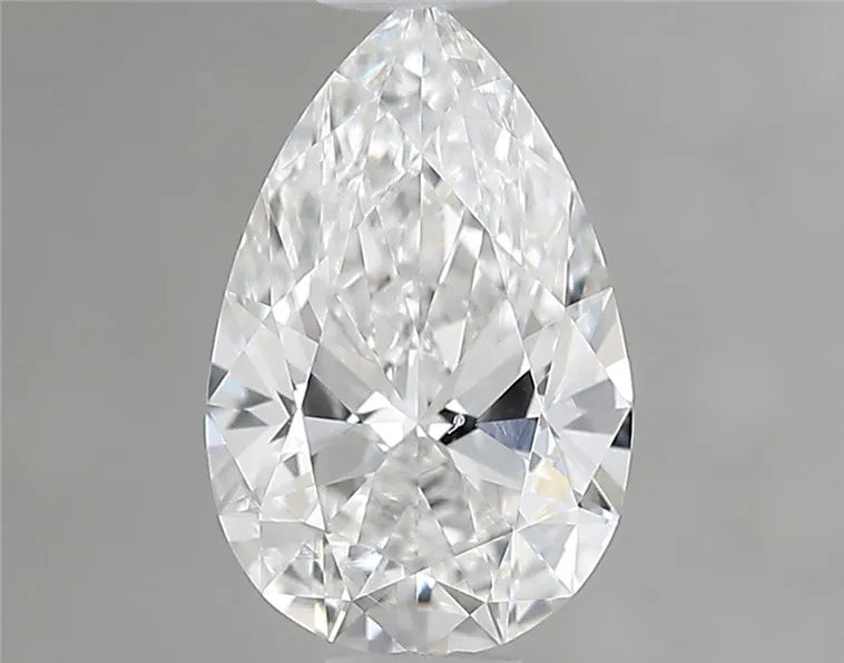 0.51ct Pear Natural Diamond (Colour F, Clarity VS2, GIA Certified)