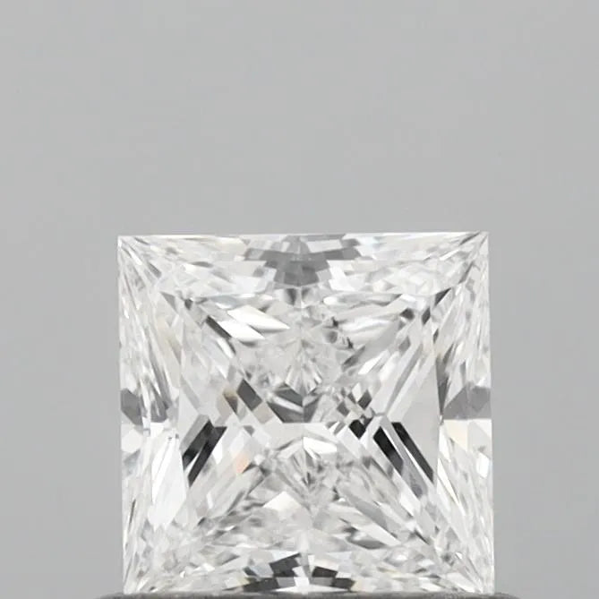 0.51ct Princess Lab Grown Diamond (Colour D, Clarity VVS2, IGI Certified)