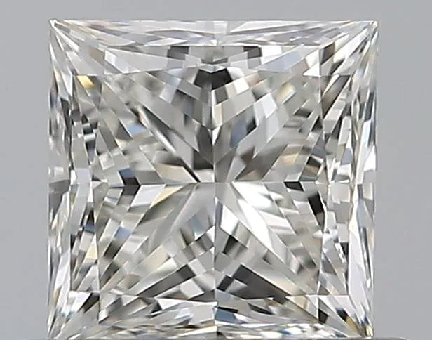 0.51ct Princess Natural Diamond (Colour H, Clarity VVS2, GIA Certified)