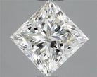 0.51ct Princess Natural Diamond (Colour J, Clarity SI1, GIA Certified)
