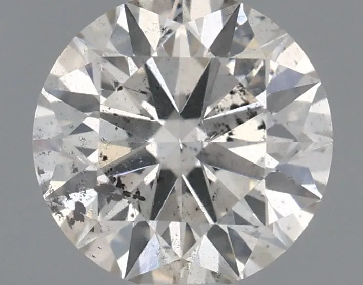 0.52ct Round Natural Diamond (Colour J, Clarity SI2, Cut EX, IGI Certified)