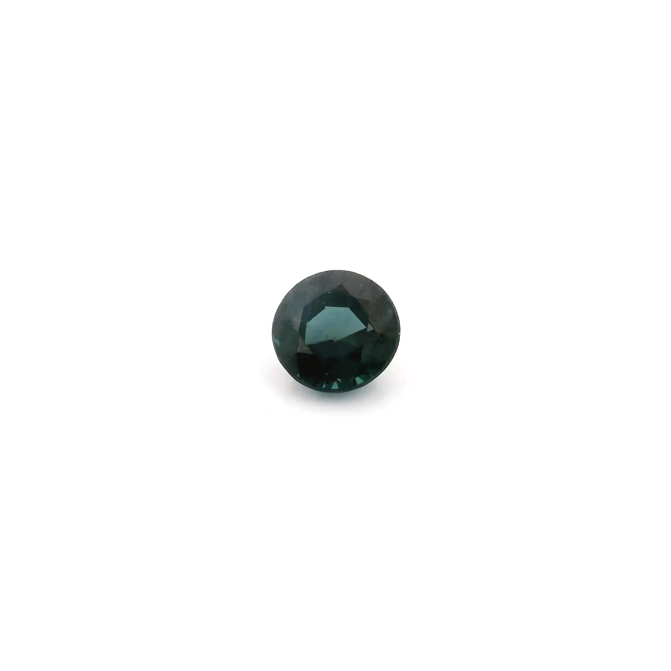 0.55ct Round Natural Sapphire (Colour Blue, Clarity Eye Clean, Cut Faceted)