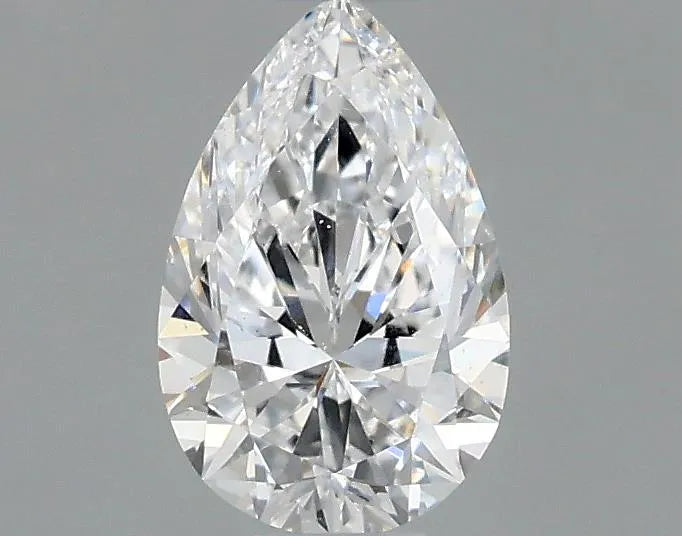 0.56ct Pear Natural Diamond (Colour D, Clarity VS2, GIA Certified)