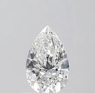 0.59ct Pear Natural Diamond (Colour E, Clarity SI1, GIA Certified)