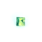 0.60ct Square Natural Sapphire (Colour Bicolor, Clarity Slightly Included, Cut Faceted)