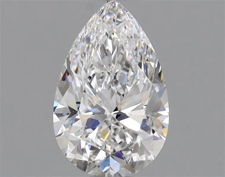 0.70ct Pear Natural Diamond (Colour D, Clarity SI1, GIA Certified)