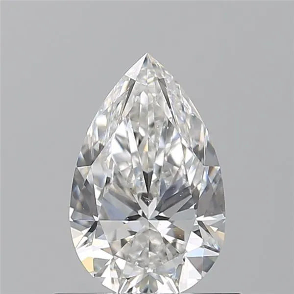 0.70ct Pear Natural Diamond (Colour F, Clarity SI1, GIA Certified)