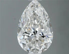 0.70ct Pear Natural Diamond (Colour F, Clarity VS2, GIA Certified)