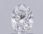 0.72ct Oval Lab Grown Diamond (Colour D, Clarity VVS2, IGI Certified)