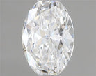 0.75ct Oval Lab Grown Diamond (Colour D, Clarity VVS1, IGI Certified)