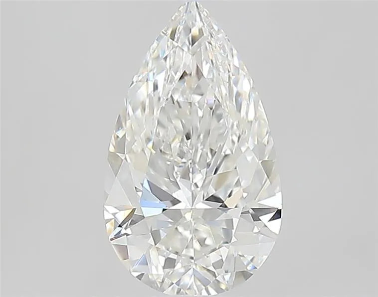 0.90ct Pear Natural Diamond (Colour G, Clarity VS2, Cut VG, GIA Certified)