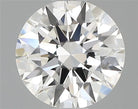 0.90ct Round Natural Diamond (Colour F, Clarity VVS2, Cut EX, GIA Certified)