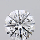 0.94ct Round Lab Grown Diamond (Colour D, Clarity VVS2, Cut ID, IGI Certified)