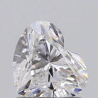 1.00ct Heart Lab Grown Diamond (Colour E, Clarity VVS2, IGI Certified)