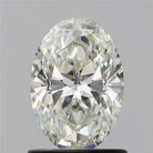 1.00ct Oval Natural Diamond (Colour J, Clarity IF, GIA Certified)