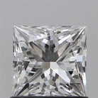 1.00ct Princess Natural Diamond (Colour D, Clarity SI1, GIA Certified)
