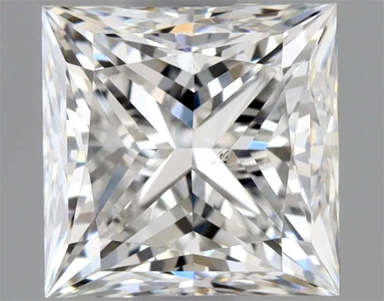 1.00ct Princess Natural Diamond (Colour F, Clarity VS2, GIA Certified)