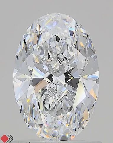 1.30ct Oval Lab Grown Diamond (Colour D, Clarity VS1, IGI Certified)