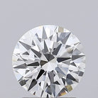 1.36ct Round Lab Grown Diamond (Colour E, Clarity VVS2, Cut EX, IGI Certified)