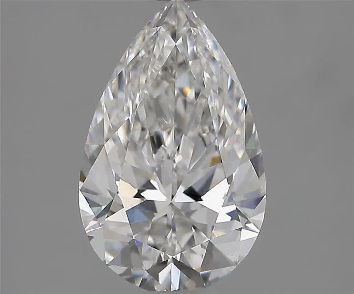 1.37ct Pear Lab Grown Diamond (Colour D, Clarity VVS2, IGI Certified)