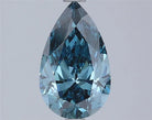 1.50ct Pear Lab Grown Diamond (Colour Fancy Vivid Blue, Clarity VS2, IGI Certified)