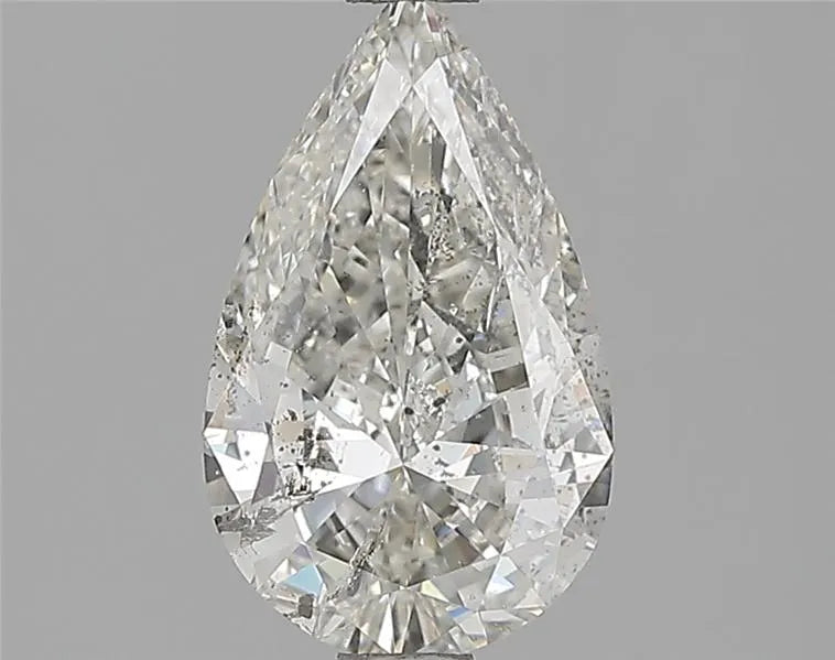 1.50ct Pear Natural Diamond (Colour J, Clarity I1, Cut EX, GIA Certified)