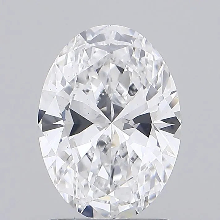 1.51ct Oval Lab Grown Diamond (Colour D, Clarity VS2, IGI Certified)