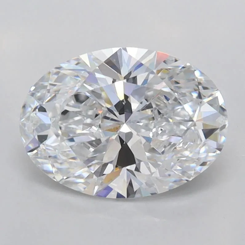 1.53ct Oval Lab Grown Diamond (Colour D, Clarity VVS2, IGI Certified)
