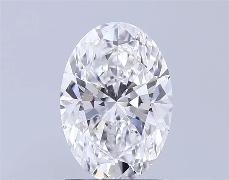 1.56ct Oval Lab Grown Diamond (Colour D, Clarity SI1, IGI Certified)