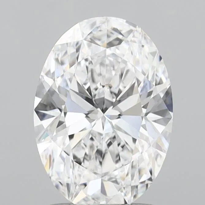 1.56ct Oval Lab Grown Diamond (Colour D, Clarity VVS2, IGI Certified)