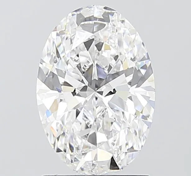 1.64ct Oval Lab Grown Diamond (Colour D, Clarity VVS2, IGI Certified)