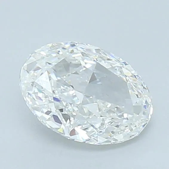 1.64ct Oval Lab Grown Diamond (Colour D, Clarity VVS2, IGI Certified)