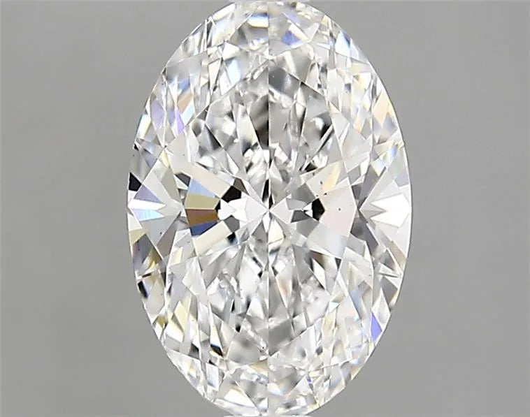 1.69ct Oval Lab Grown Diamond (Colour D, Clarity VS2, IGI Certified)