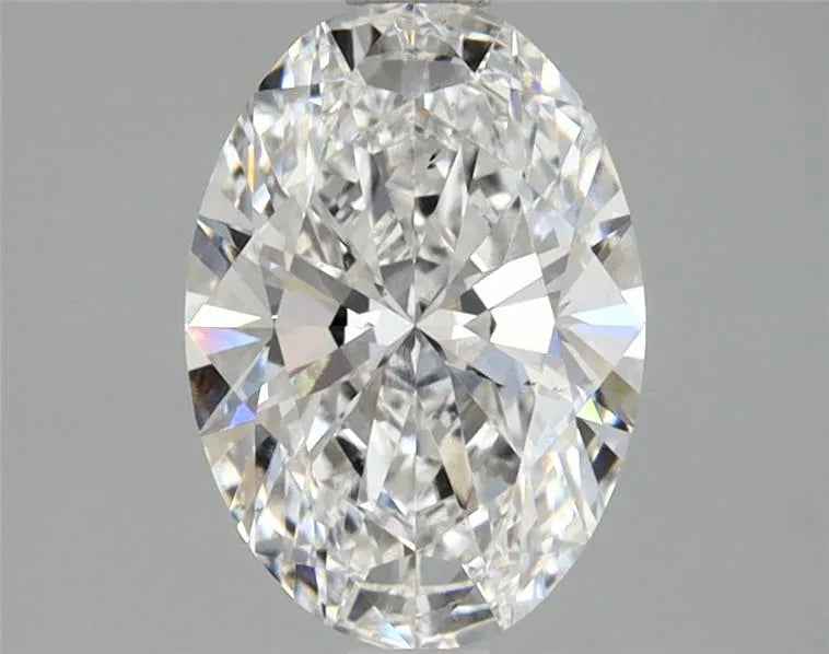 1.69ct Oval Lab Grown Diamond (Colour D, Clarity VS2, IGI Certified)