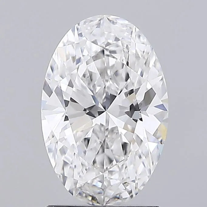 1.69ct Oval Lab Grown Diamond (Colour E, Clarity VVS2, IGI Certified)